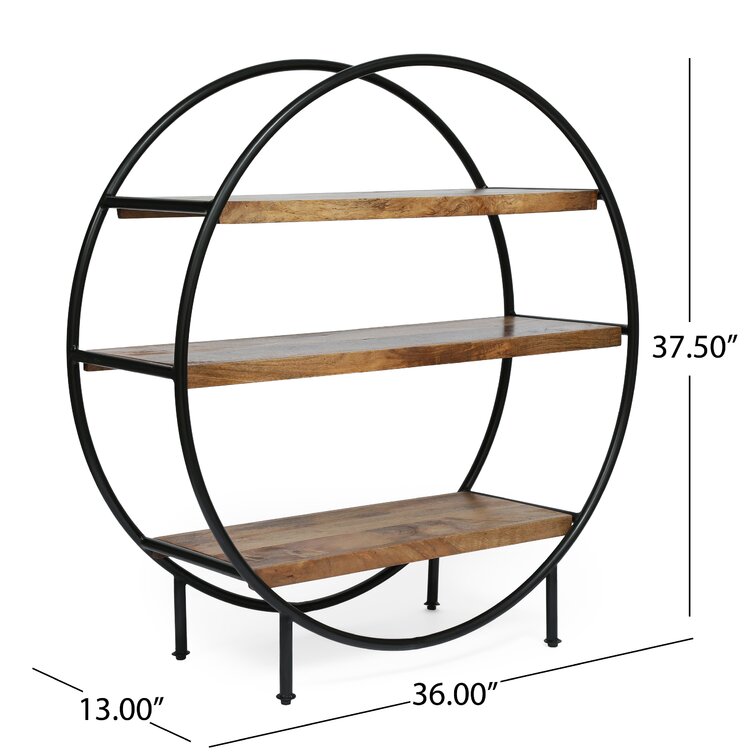 36'' W Solid Wood Shelving Unit